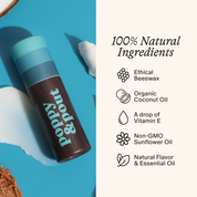 Poppy & Pout Lip Balm in Coconut Coast