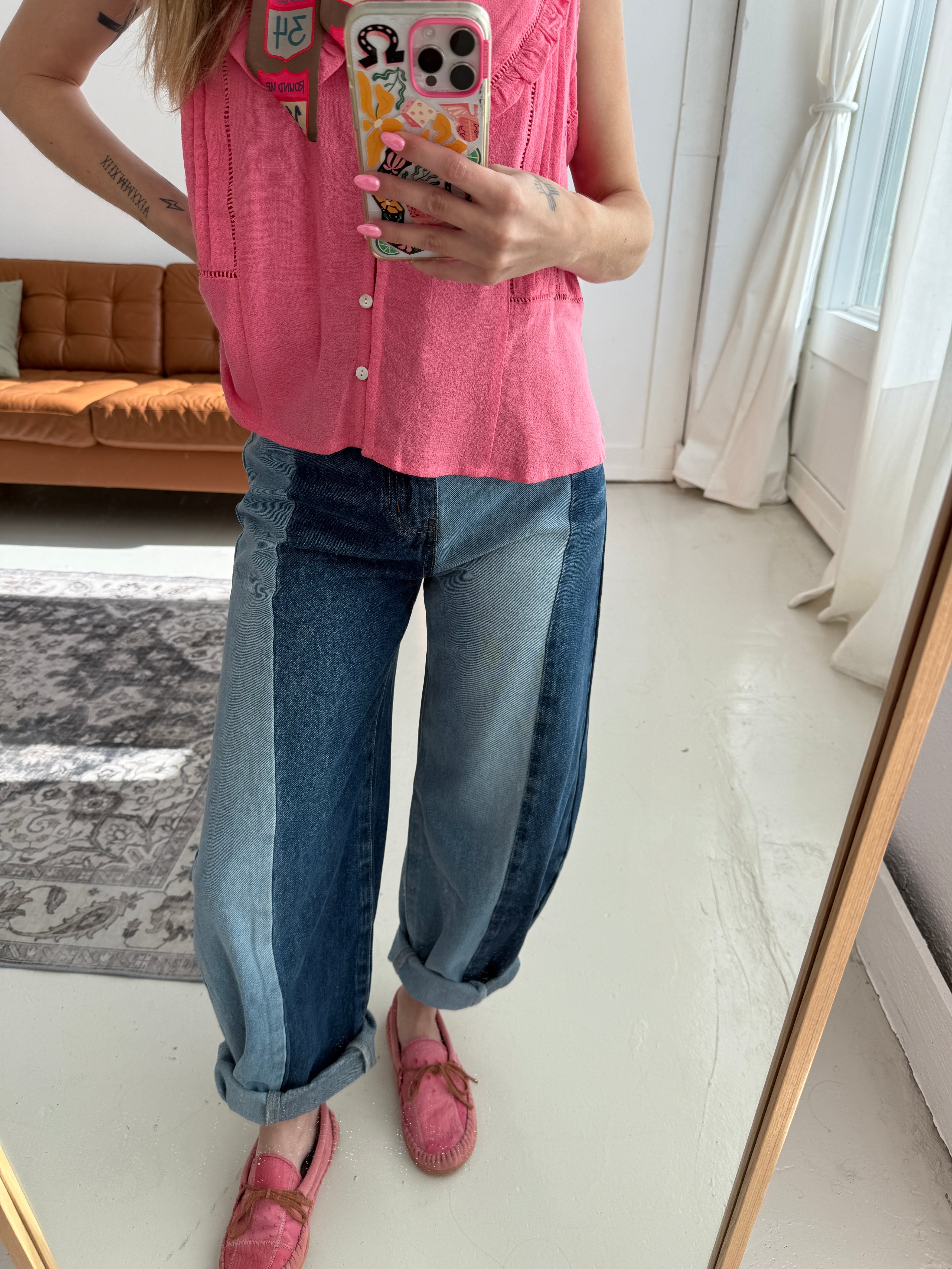 The Reagan Barrel Jeans