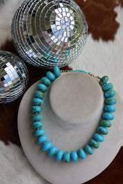 The Ashton Necklace in Turquoise 16-19”