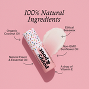Poppy & Pout Lip Balm in Birthday Confetti Cake