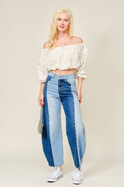The Reagan Barrel Jeans