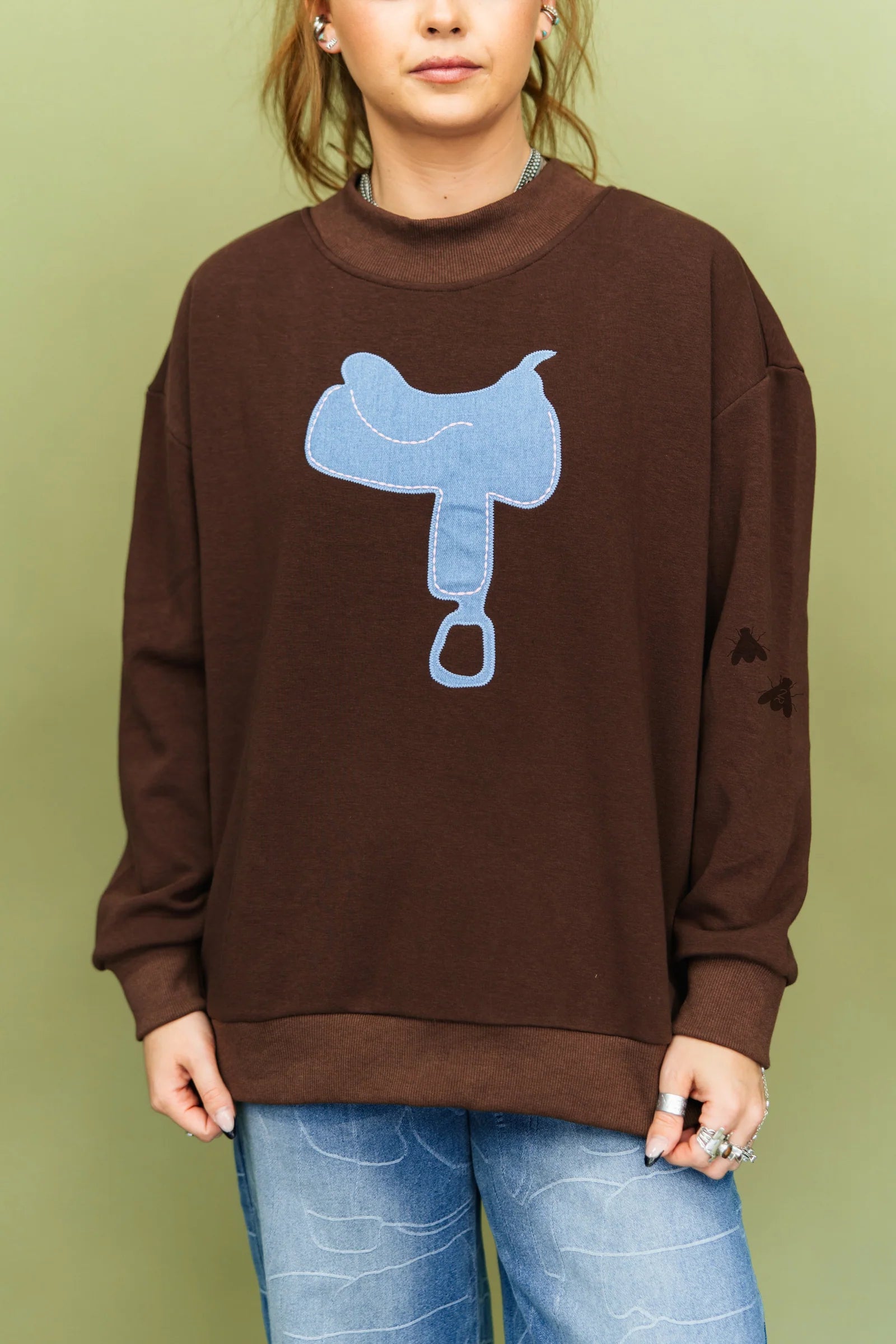 The Saddle Up Mock Neck