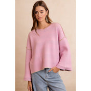 The Olive Striped Sweater