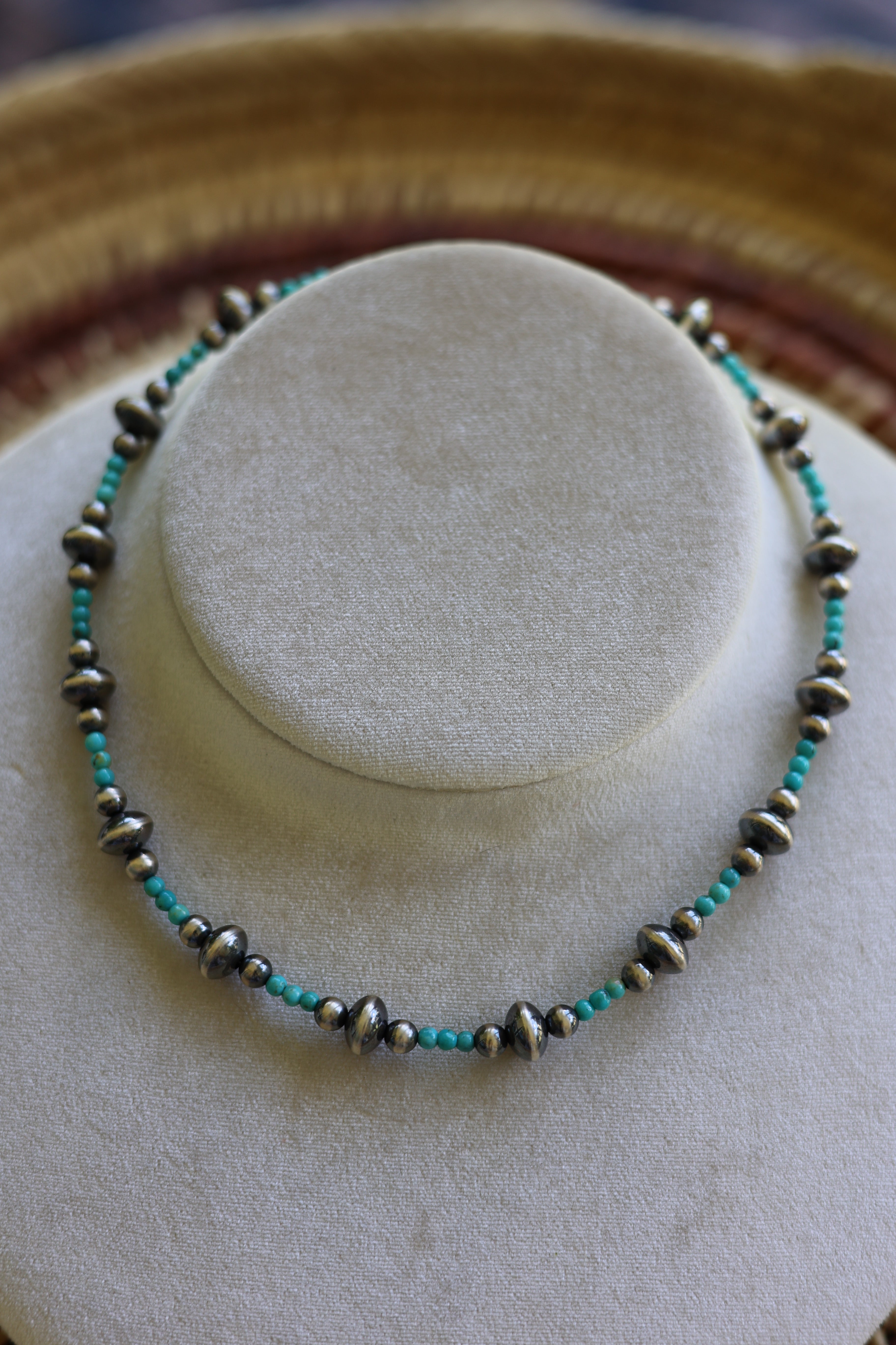 Sonoran Turquoise Necklace 15-17”