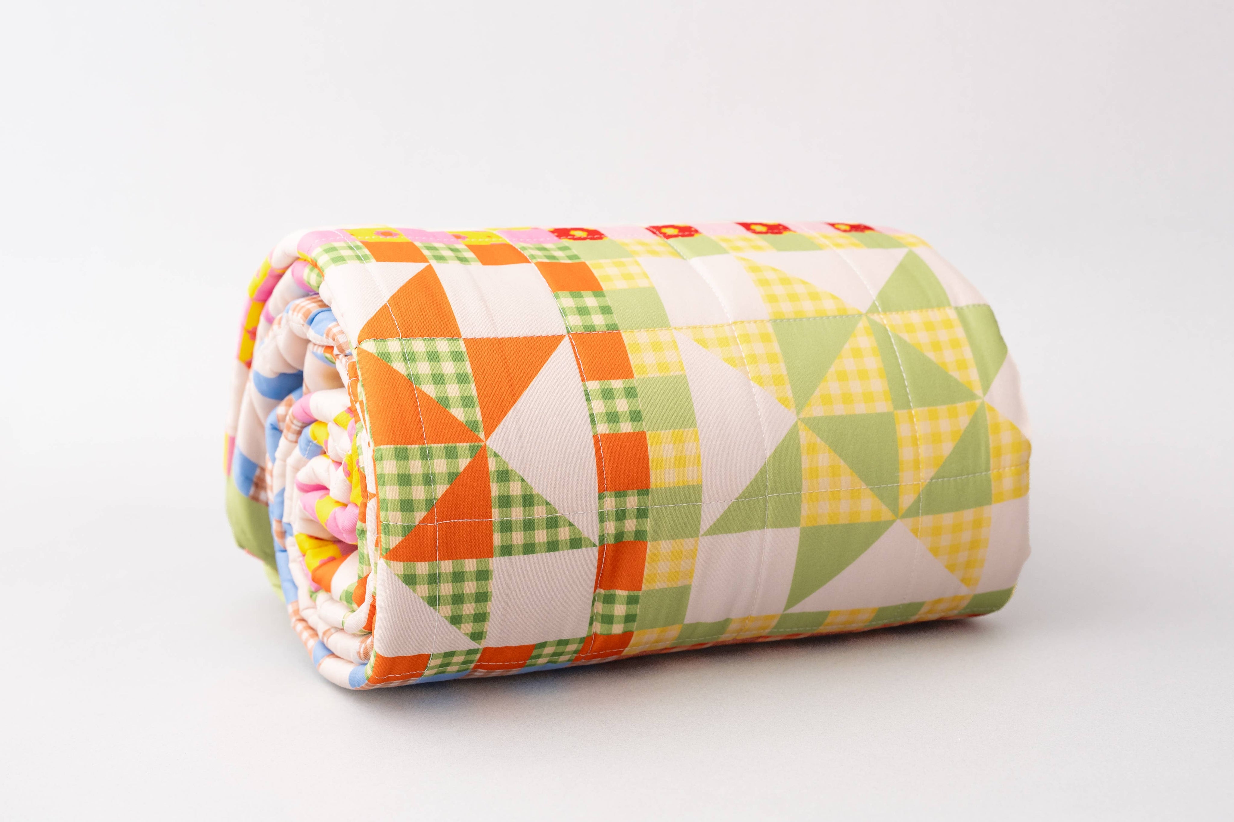 Patchwork Quilted Blanket