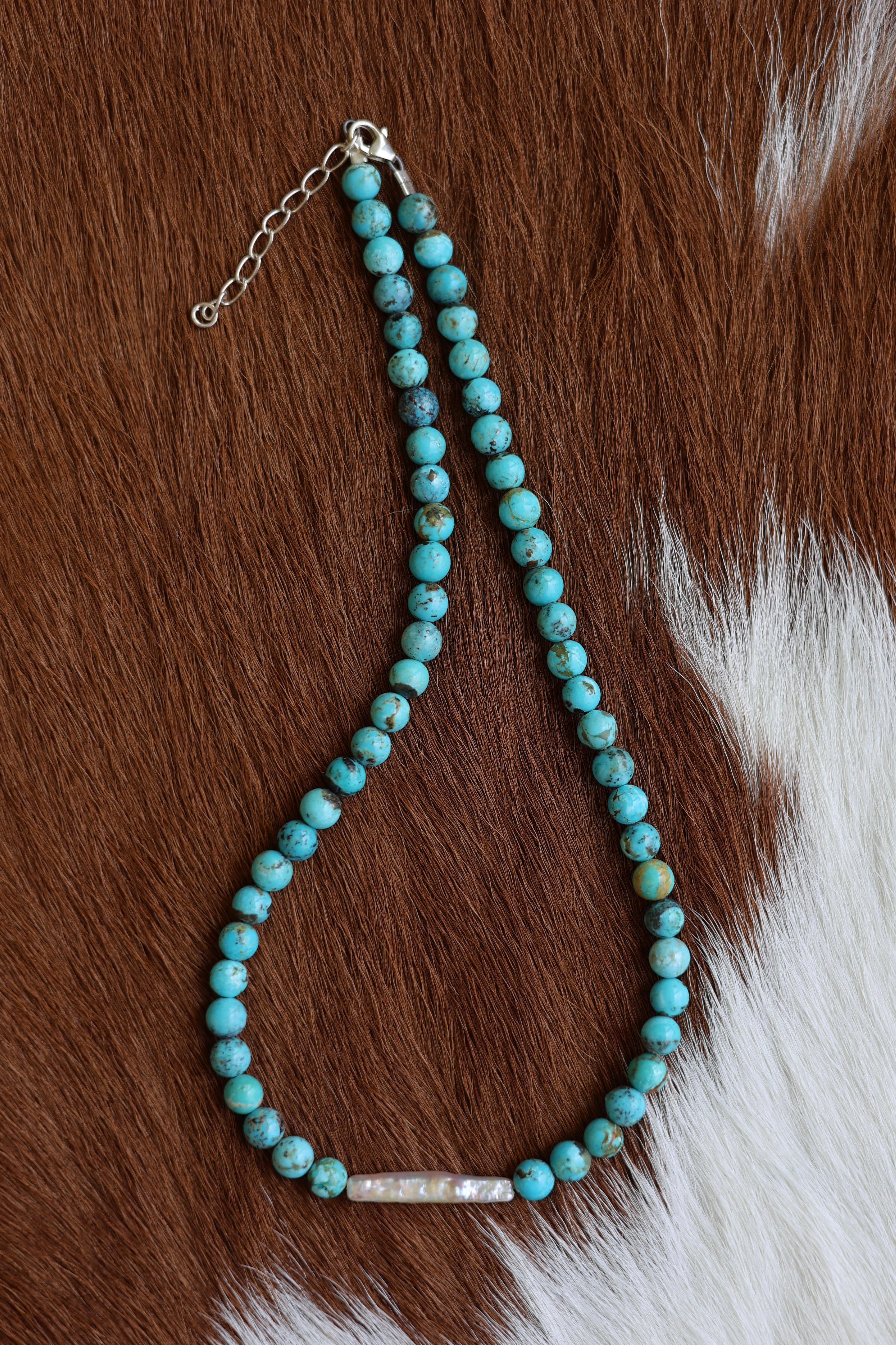 Campitos & Freshwater Pearl Necklace 15-16.5”