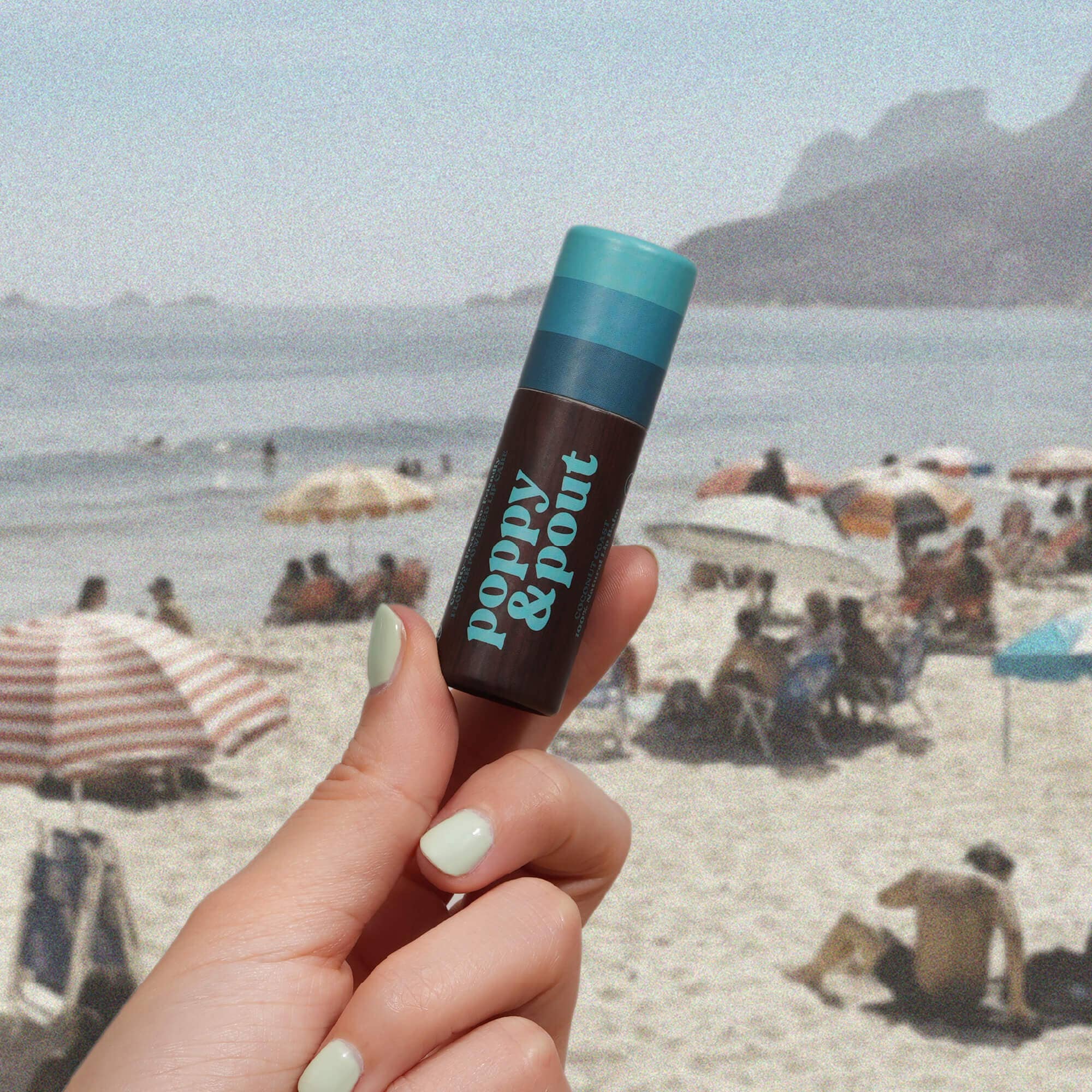 Poppy & Pout Lip Balm in Coconut Coast
