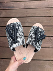 The Reagan Cowhide Slides