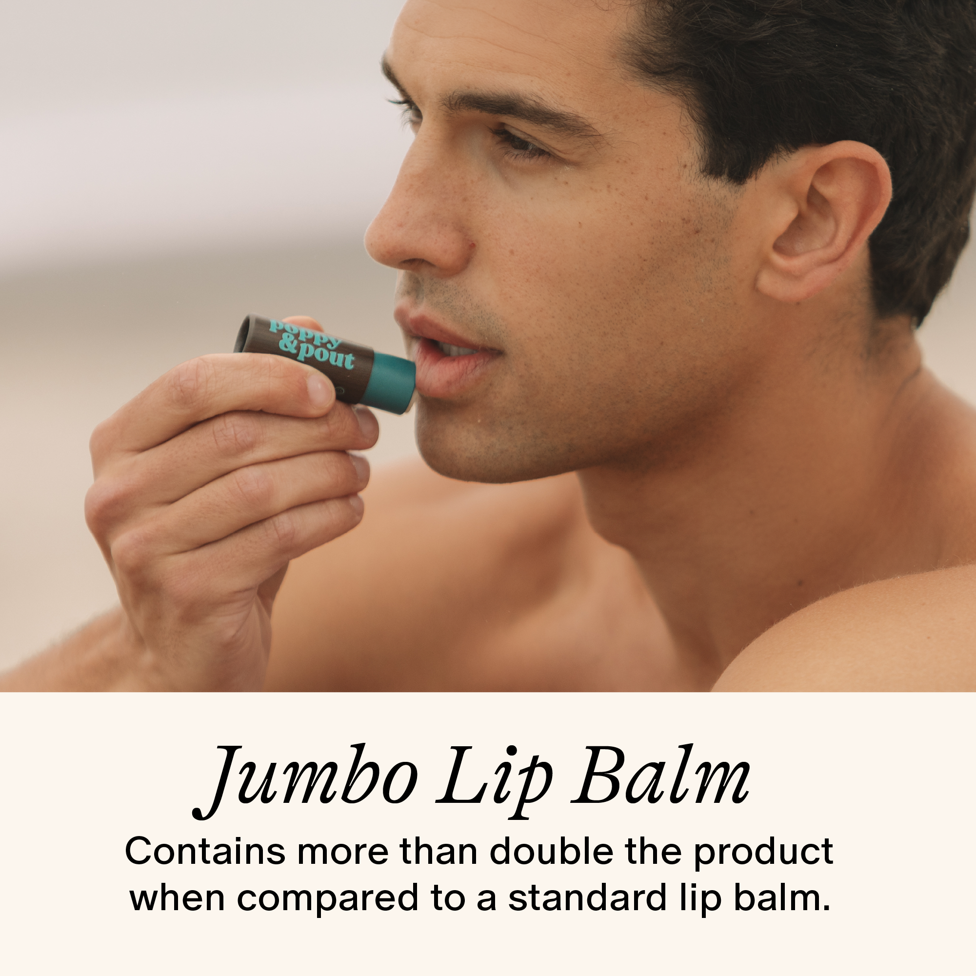 Poppy & Pout Lip Balm in Coconut Coast