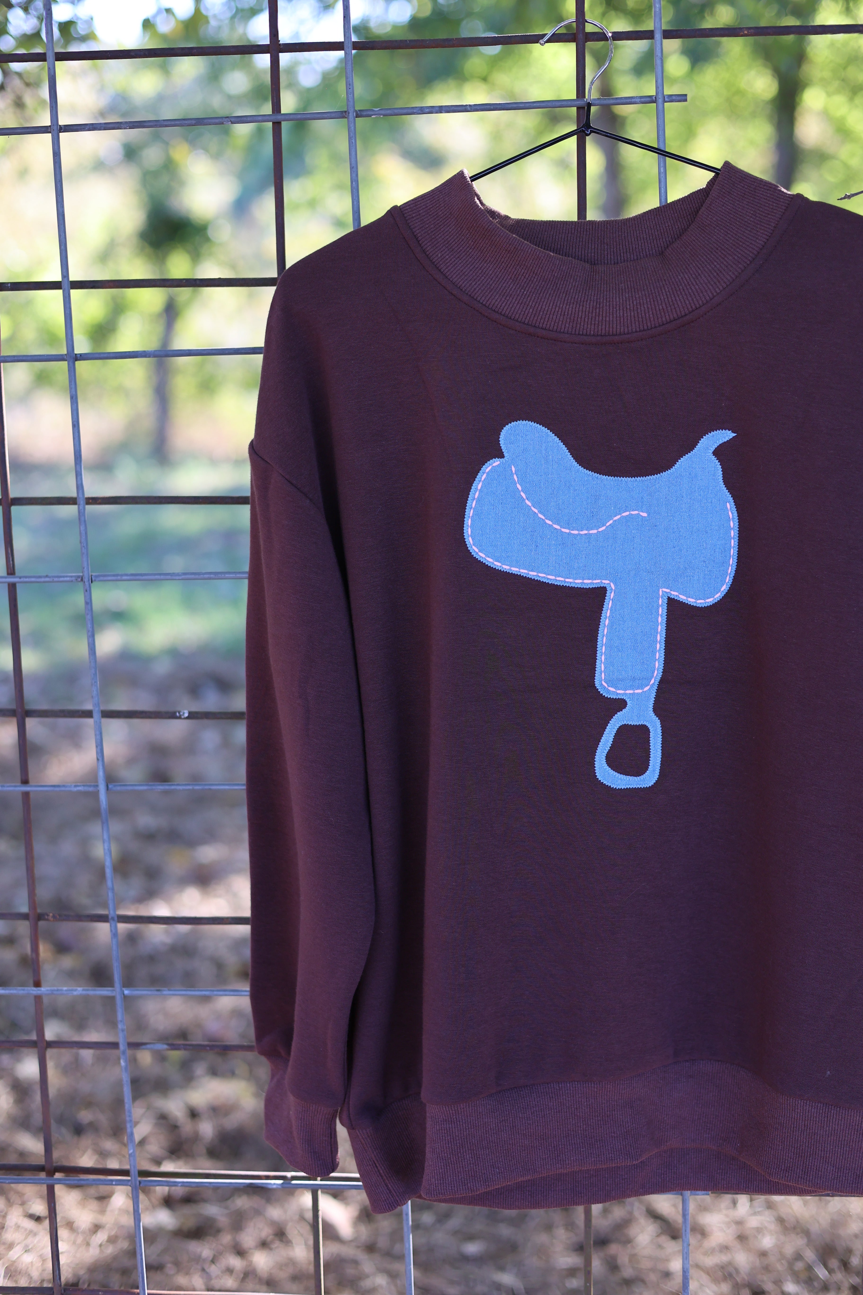 The Saddle Up Mock Neck