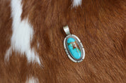 Royston Turquoise Pendant
