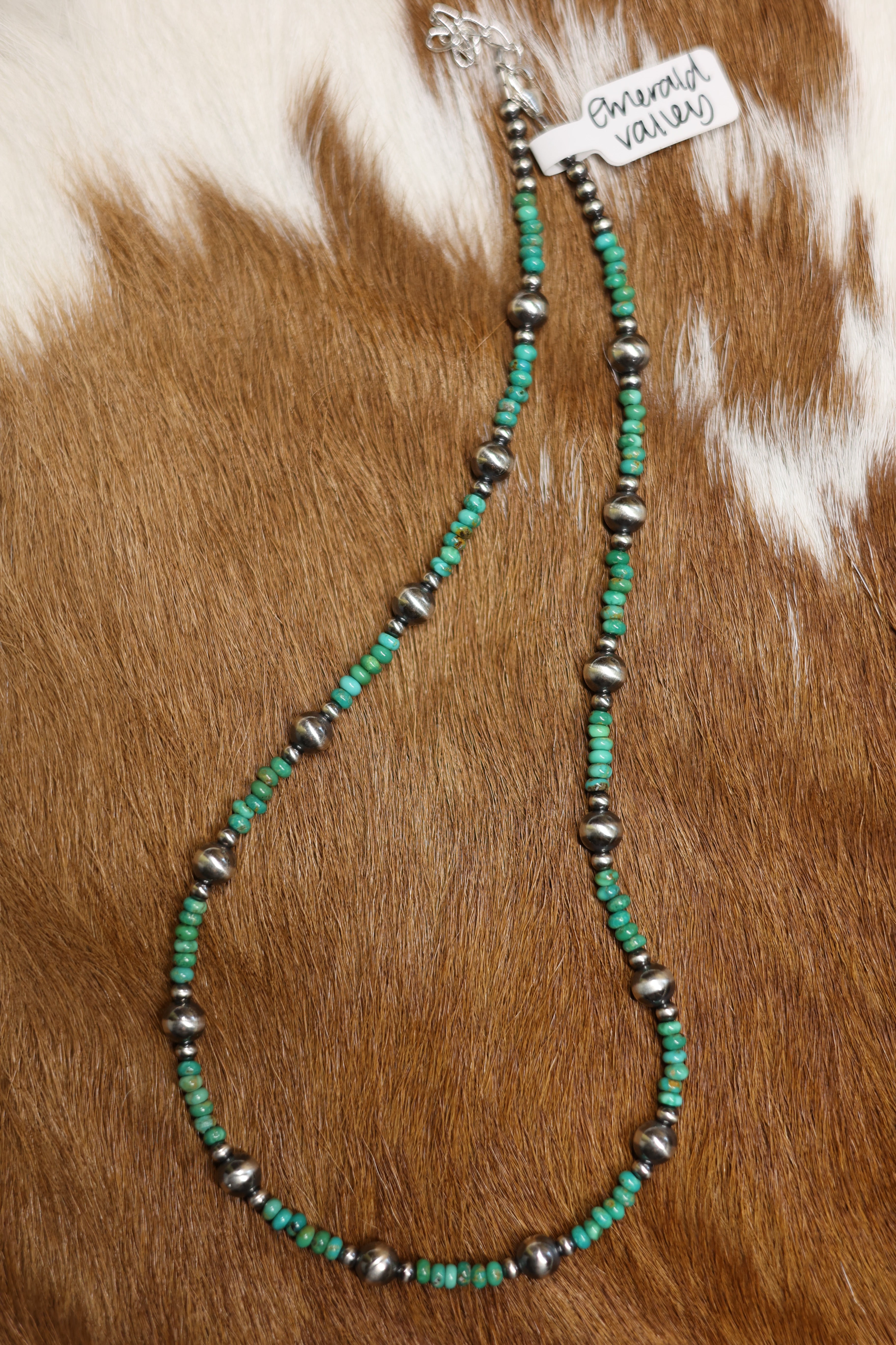 Emerald Valley Turquoise Necklace 15.5-17"