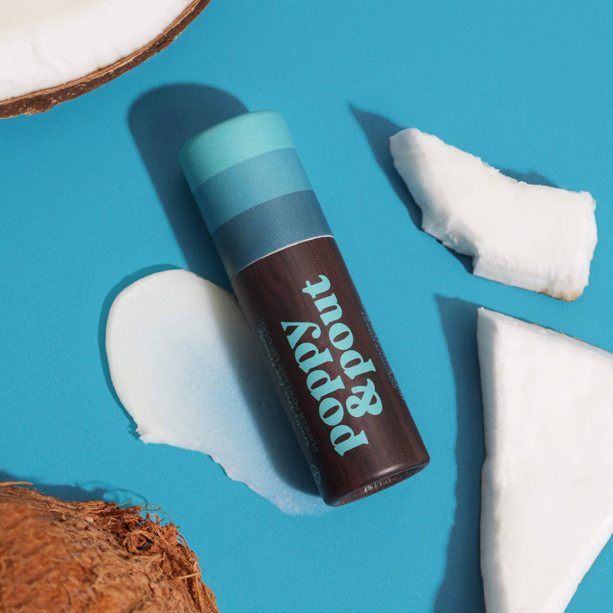 Poppy & Pout Lip Balm in Coconut Coast