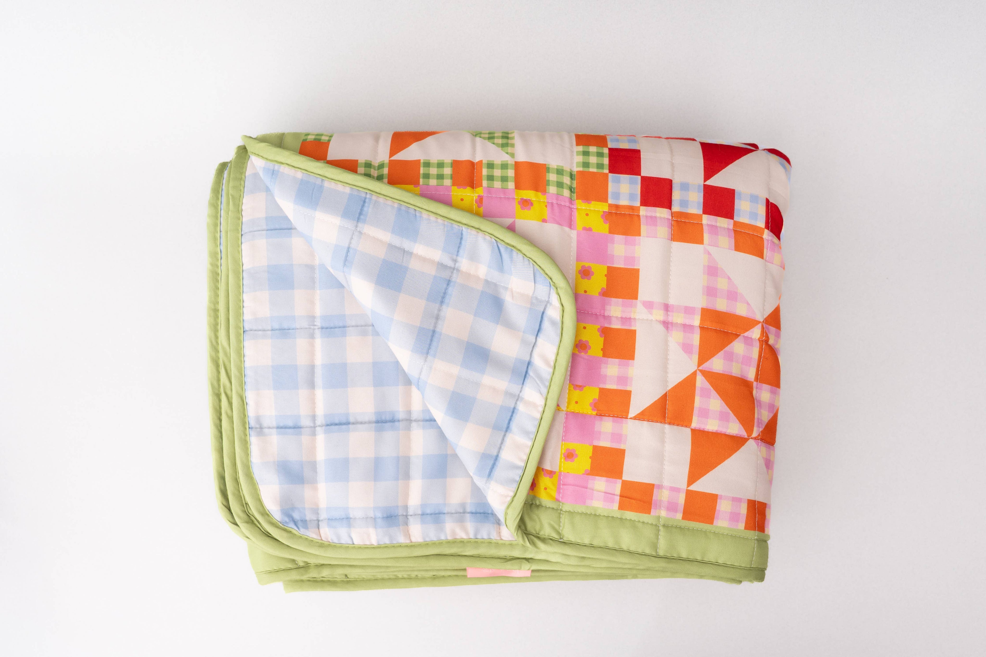 Patchwork Quilted Blanket