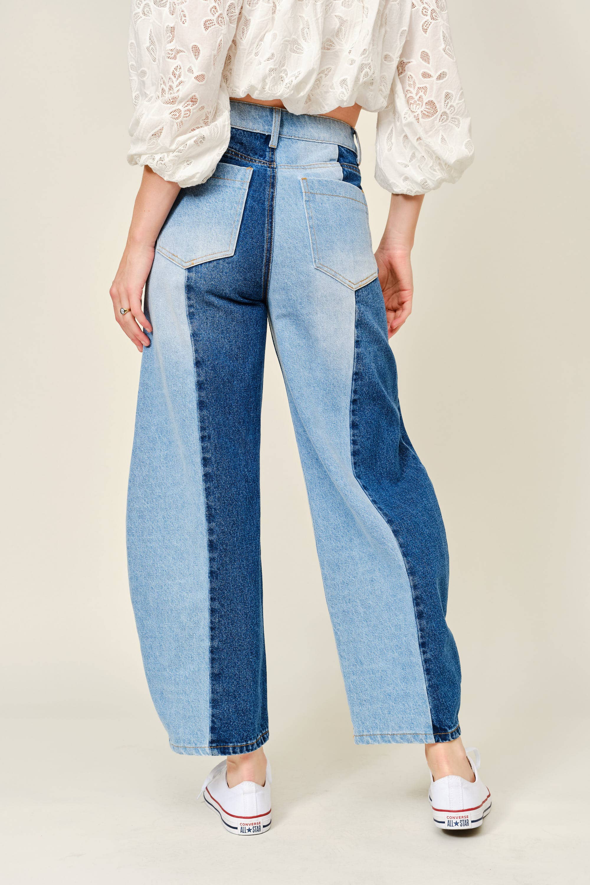 The Reagan Barrel Jeans