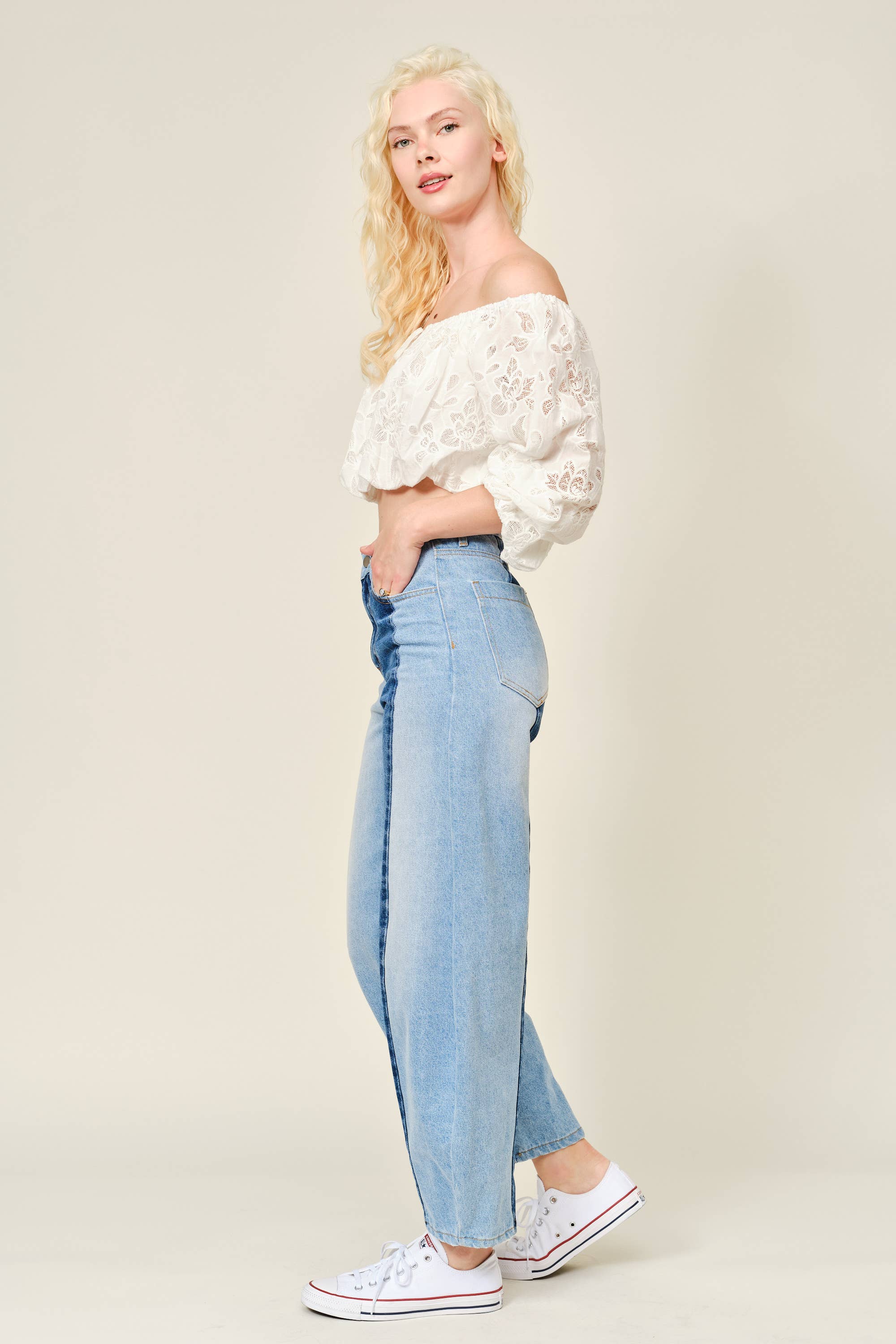 The Reagan Barrel Jeans